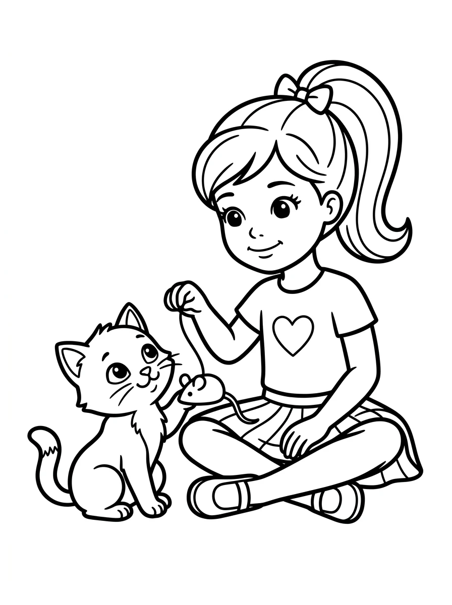 Desenhos da Barbie para colorir 177