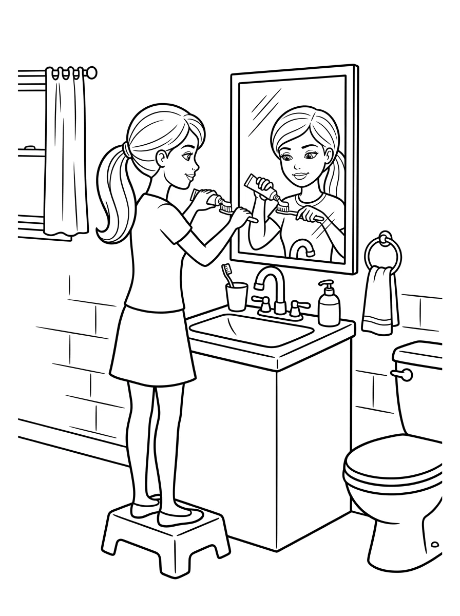 Desenhos da Barbie para colorir 20