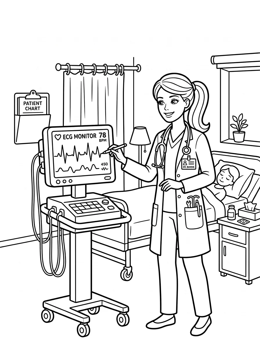 Desenhos da Barbie para colorir 43