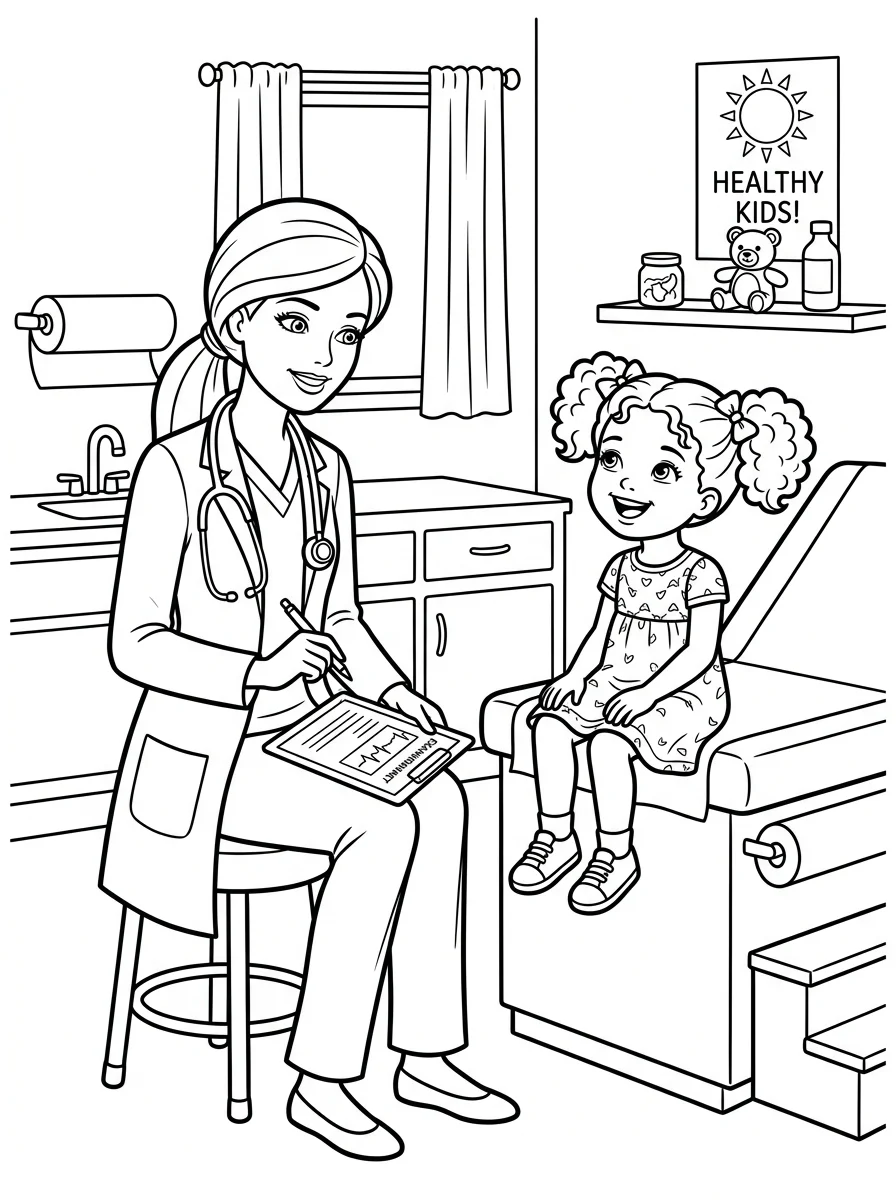 Desenhos da Barbie para colorir 49