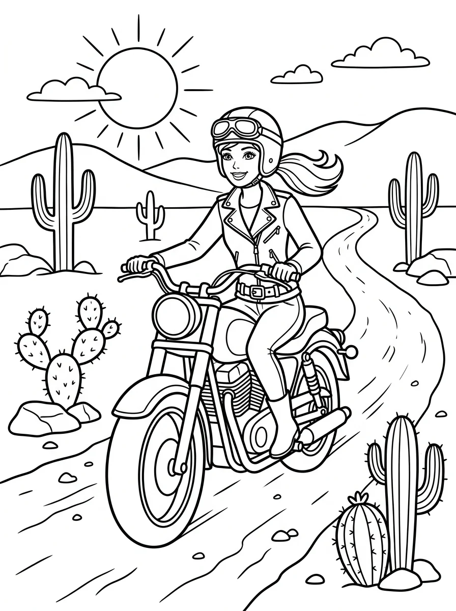 Desenhos da Barbie para colorir 60