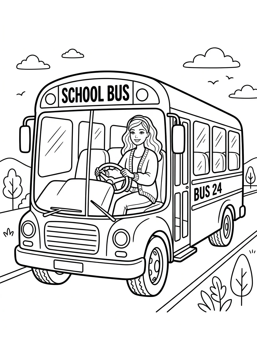 Desenhos da Barbie para colorir 62