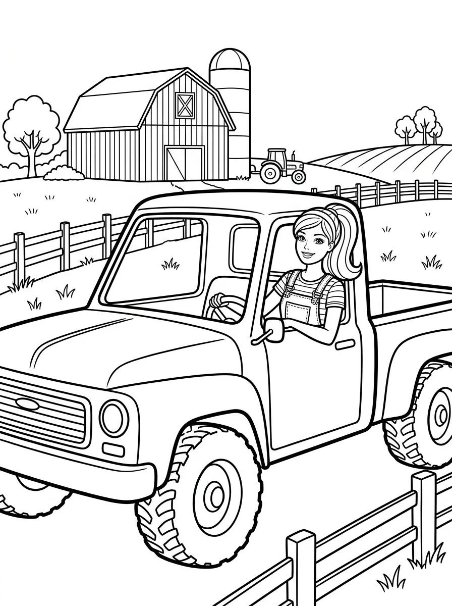 Desenhos da Barbie para colorir 68