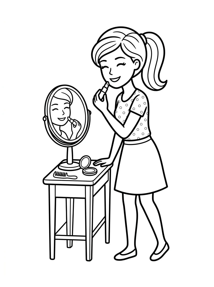 Desenhos da Barbie para colorir 7