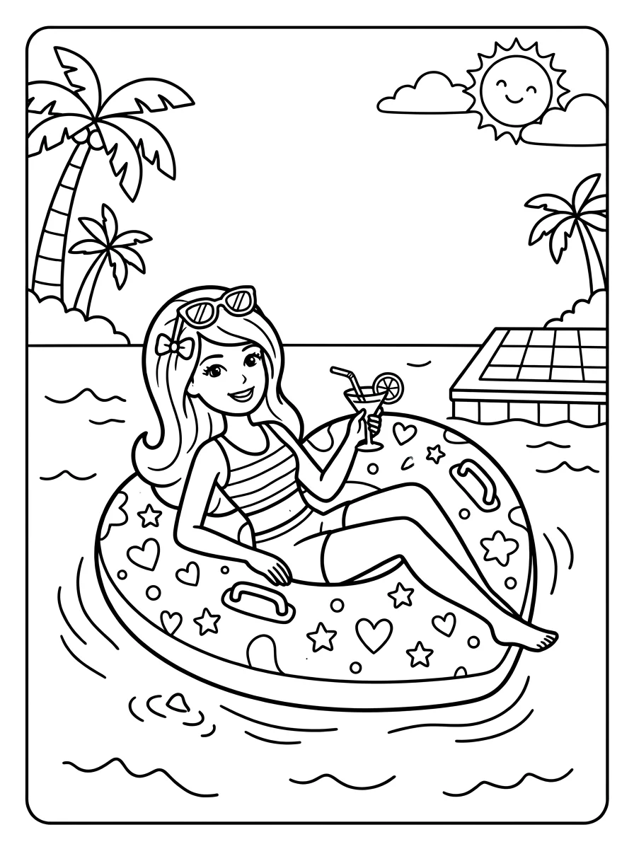Desenhos da Barbie para colorir 75