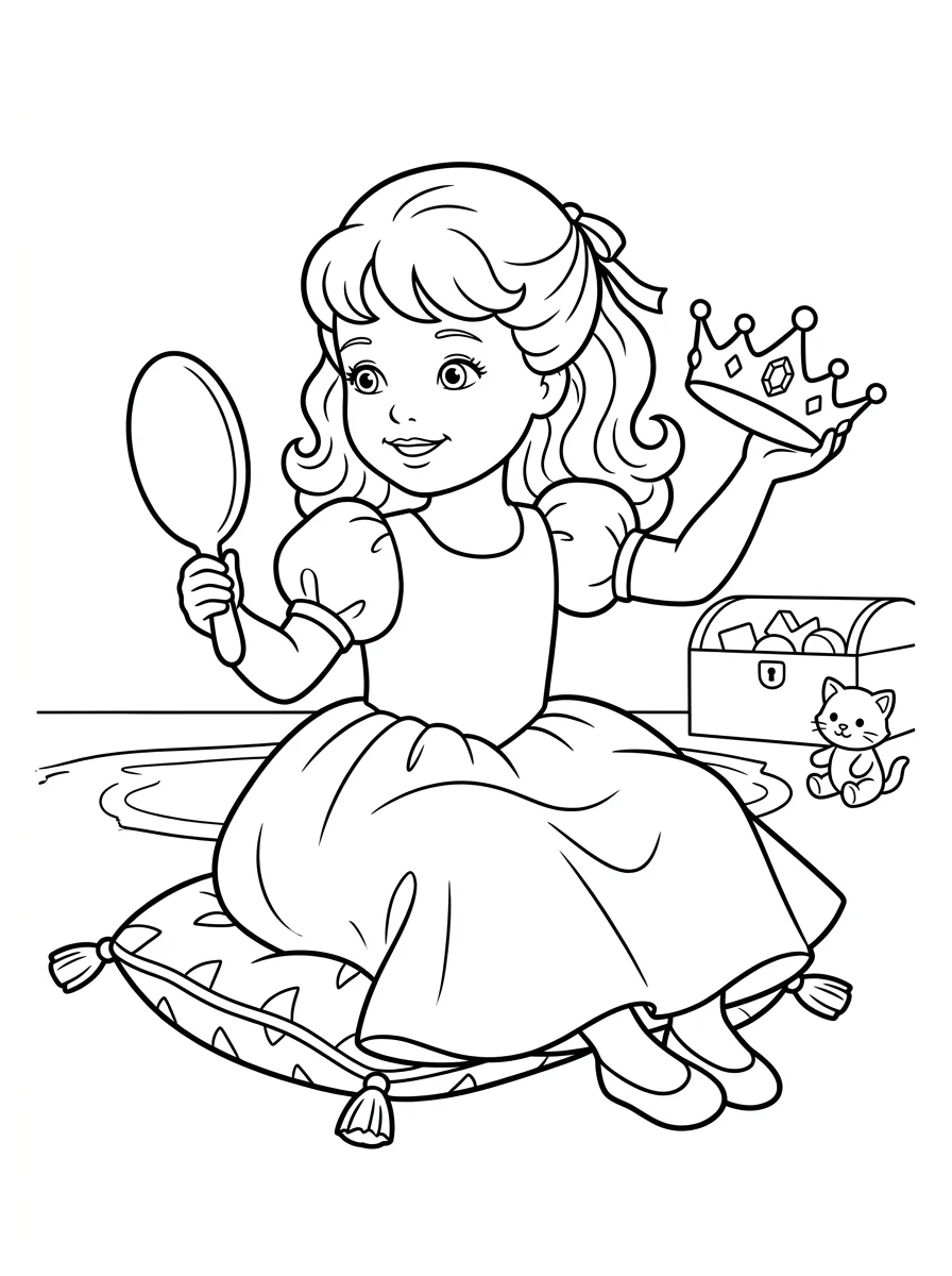 Desenhos da Barbie para colorir 76