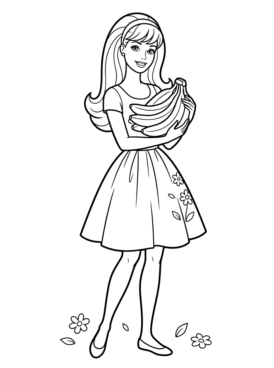 Desenhos da Barbie para colorir 79