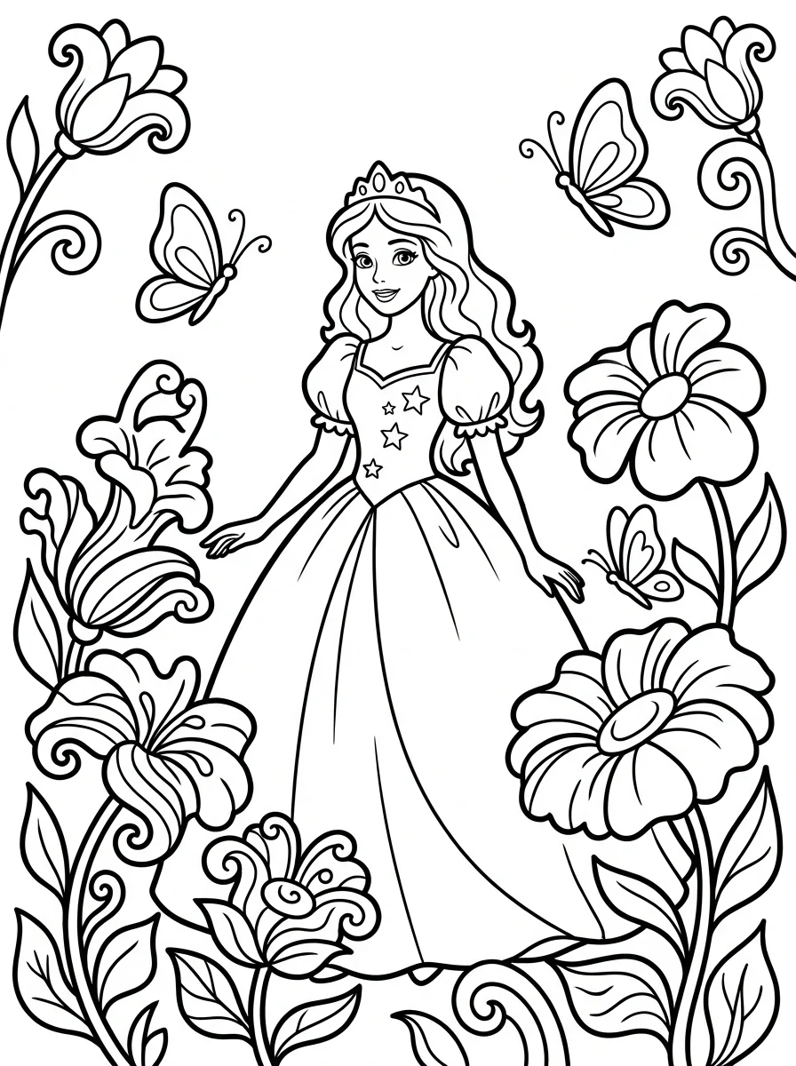 Desenhos da Cinderela para colorir 16