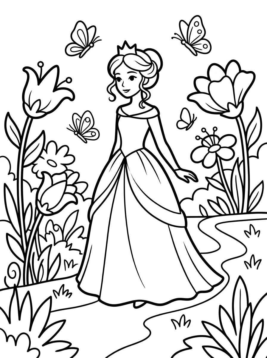 Desenhos da Cinderela para colorir 18