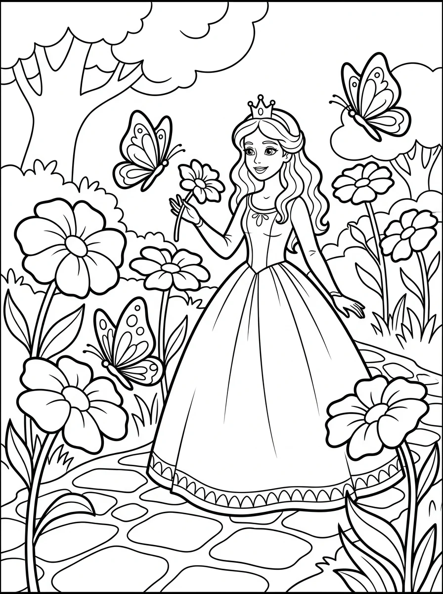 Desenhos da Cinderela para colorir 19