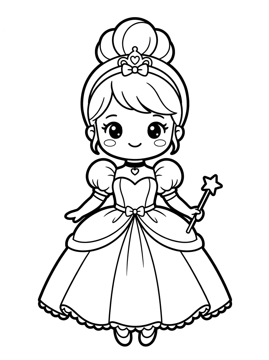 Desenhos da Cinderela para colorir 41