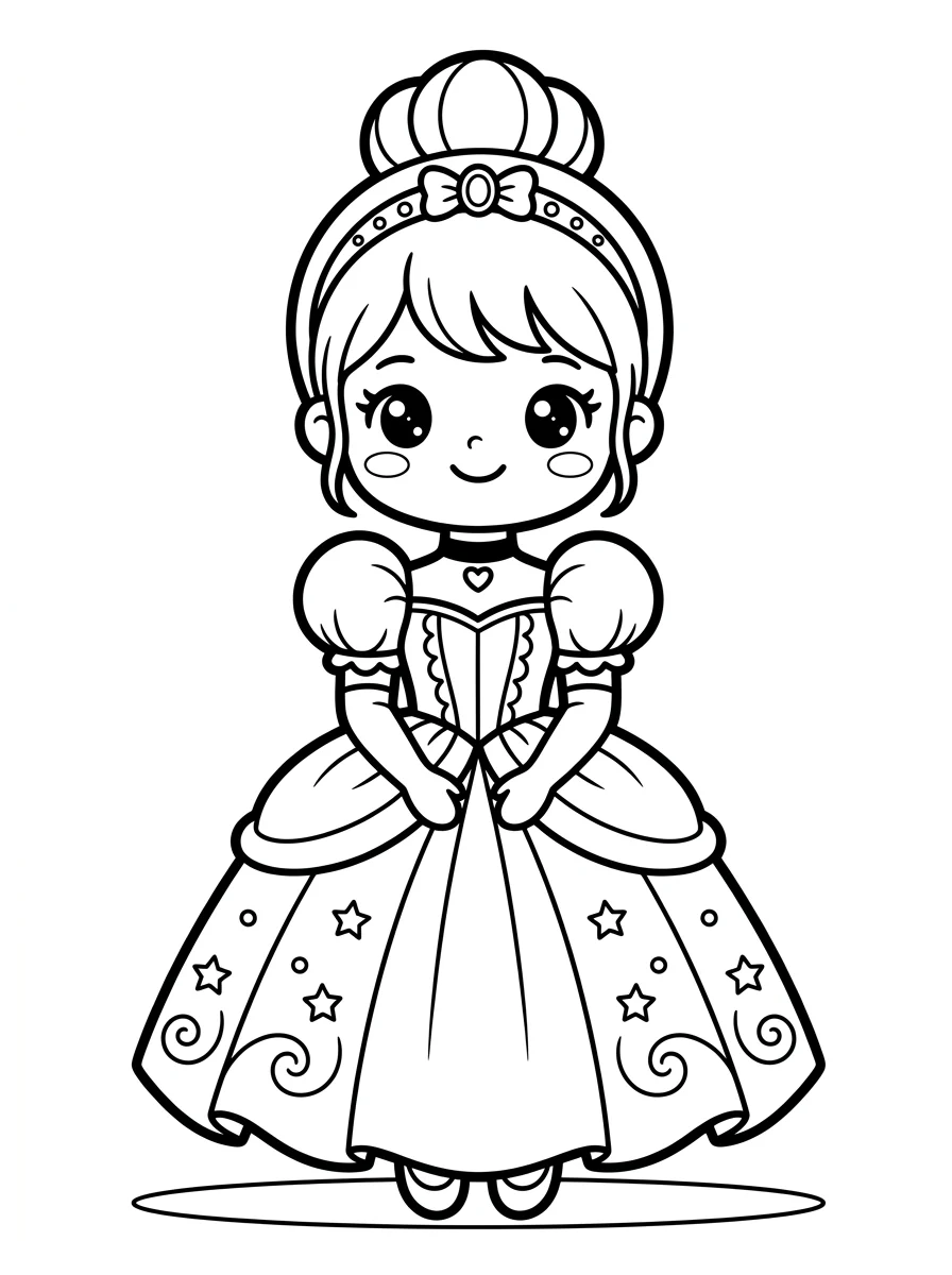 Desenhos da Cinderela para colorir 43
