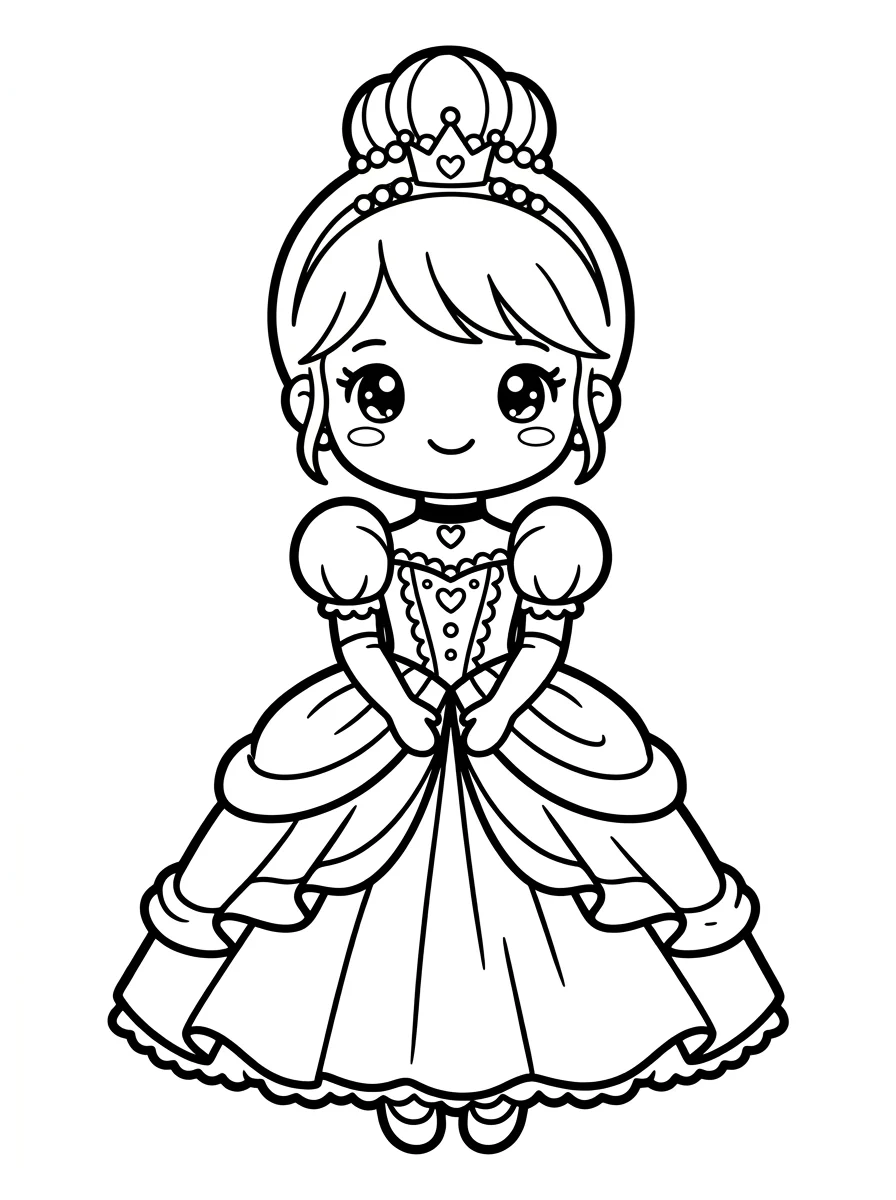Desenhos da Cinderela para colorir 44
