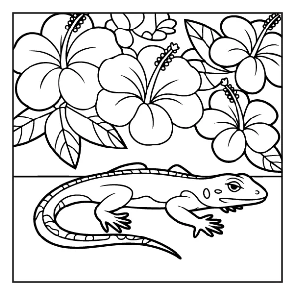Desenhos de Animais da Floresta para colorir 1