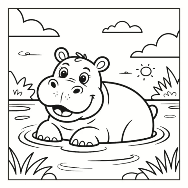 Desenhos de Animais da Floresta para colorir 100