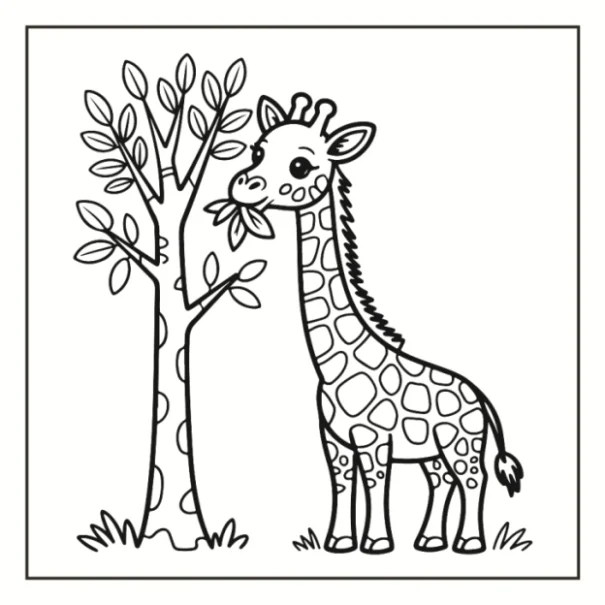 Desenhos de Animais da Floresta para colorir 112