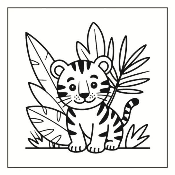 Desenhos de Animais da Floresta para colorir 124