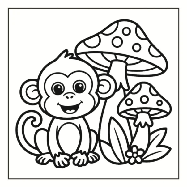 Desenhos de Animais da Floresta para colorir 129