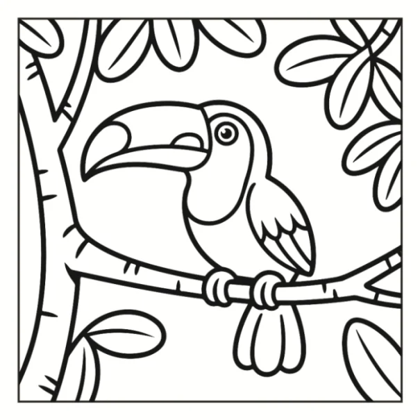 Desenhos de Animais da Floresta para colorir 131