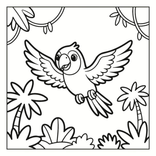 Desenhos de Animais da Floresta para colorir 136