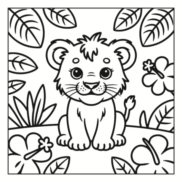 Desenhos de Animais da Floresta para colorir 138