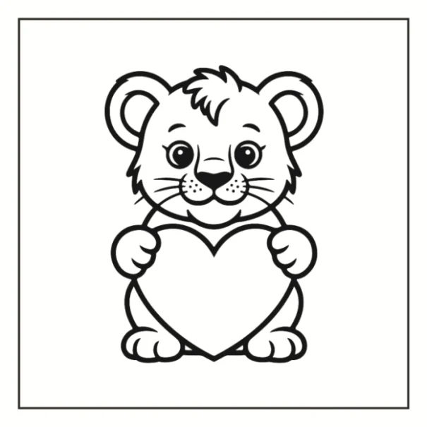Animais da Floresta para colorir