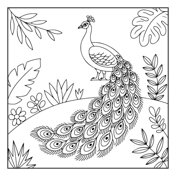 Desenhos de Animais da Floresta para colorir 17