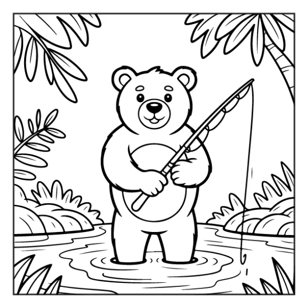Desenhos de Animais da Floresta para colorir 30