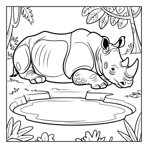 Desenhos de Animais da Floresta para colorir 31