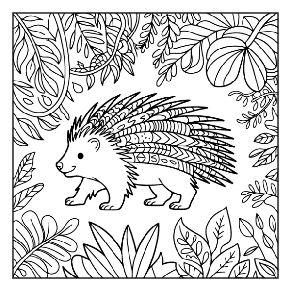 Desenhos de Animais da Floresta para colorir 43