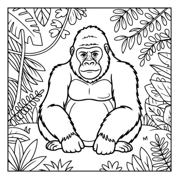 Desenhos de Animais da Floresta para colorir 44