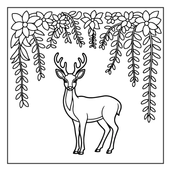 Desenhos de Animais da Floresta para colorir 45