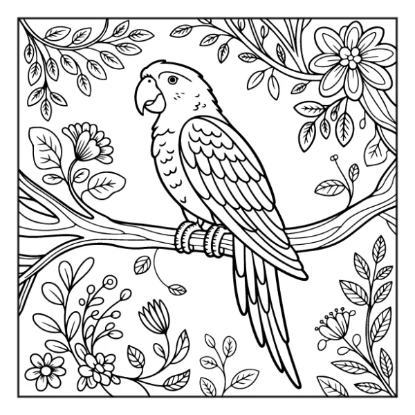 Desenhos de Animais da Floresta para colorir 46