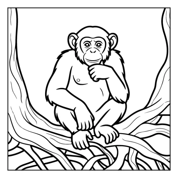 Desenhos de Animais da Floresta para colorir 6
