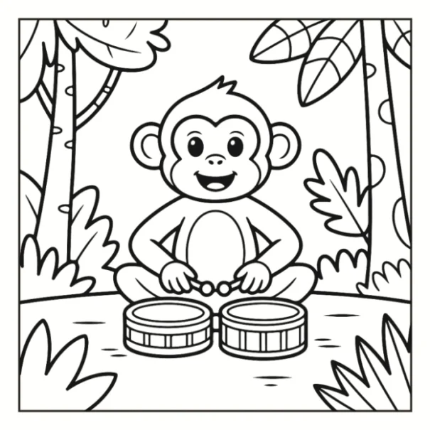 Desenhos de Animais da Floresta para colorir 66