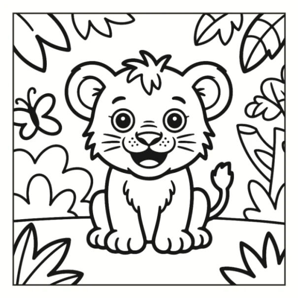 Desenhos de Animais da Floresta para colorir 72
