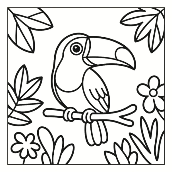 Desenhos de Animais da Floresta para colorir 74
