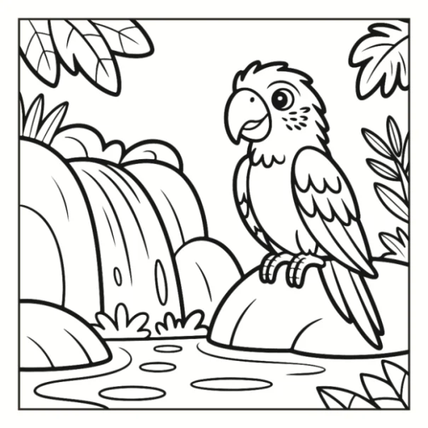 Desenhos de Animais da Floresta para colorir 76