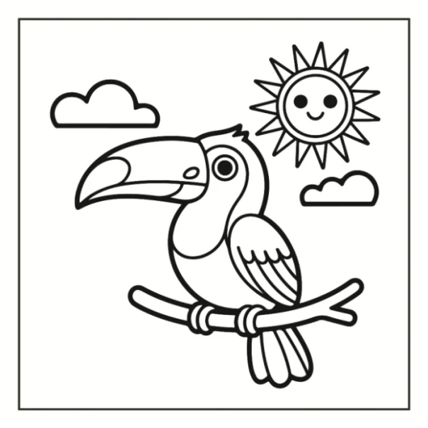 Desenhos de Animais da Floresta para colorir 94
