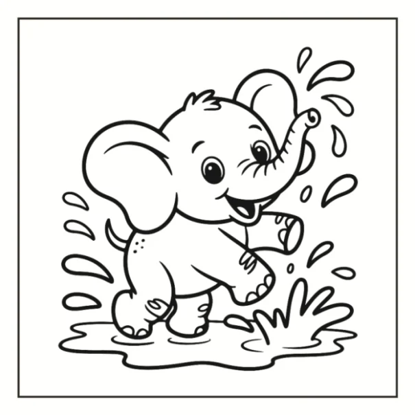 Desenhos de Animais da Floresta para colorir 98
