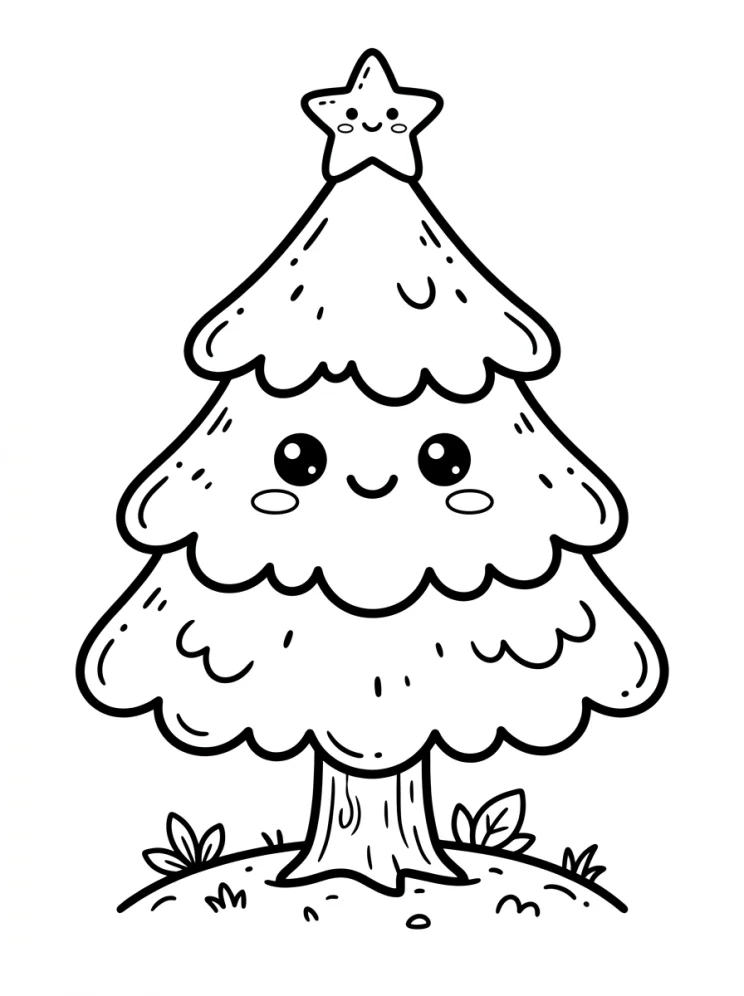 Desenhos de Árvores para colorir 146