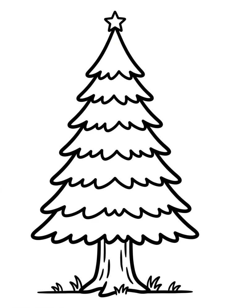 Desenhos de Árvores para colorir 148