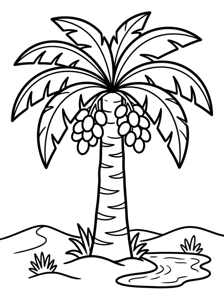 Desenhos de Árvores para colorir 52