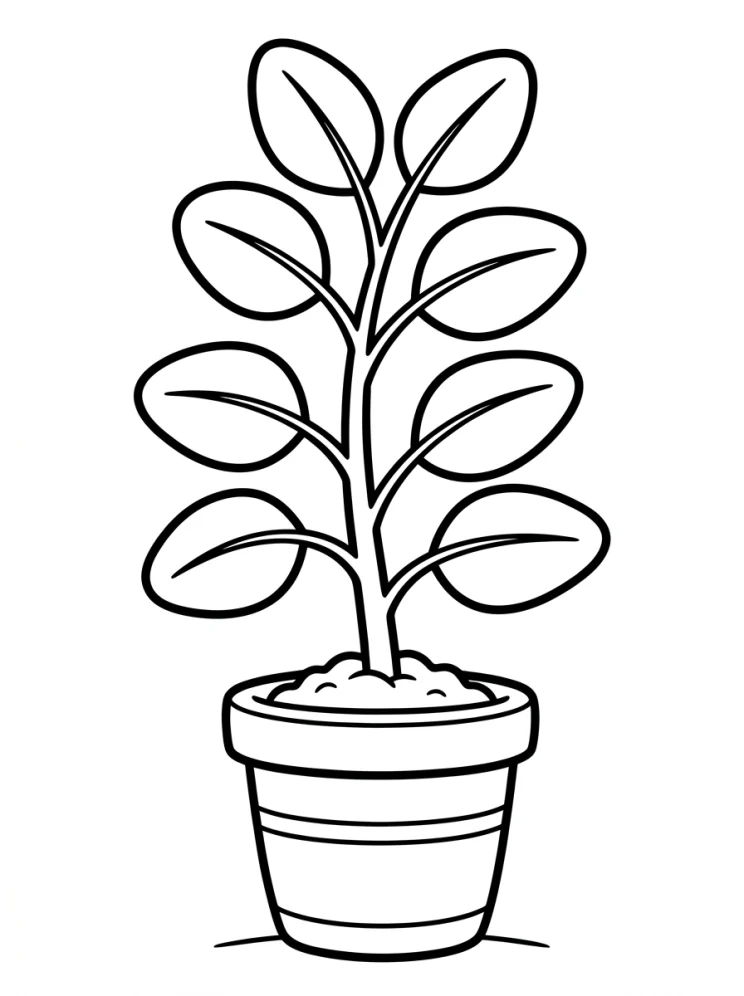 Desenhos de Árvores para colorir 62