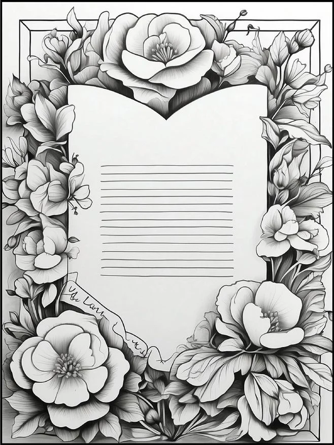Desenhos de Dia dos Namorados para colorir 6