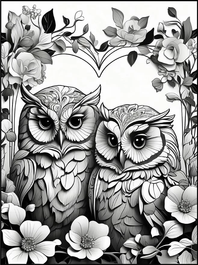 Desenhos de Dia dos Namorados para colorir 7