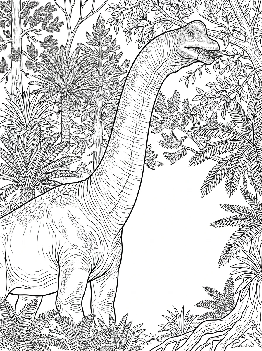 Desenhos de Dinossauro Realista para colorir 18