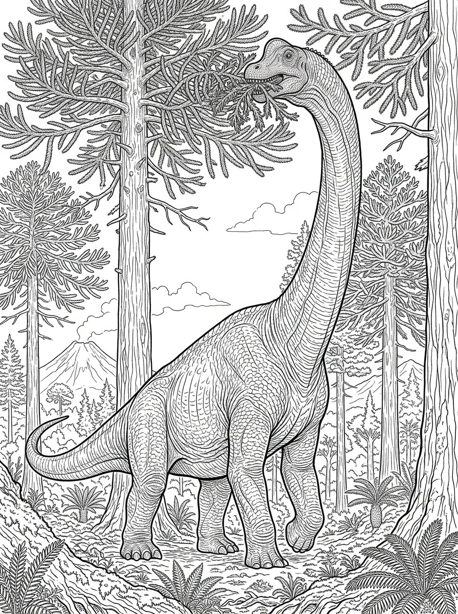 Desenhos de Dinossauro Realista para colorir 19