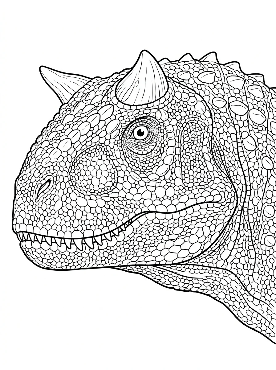 Desenhos de Dinossauro Realista para colorir 26
