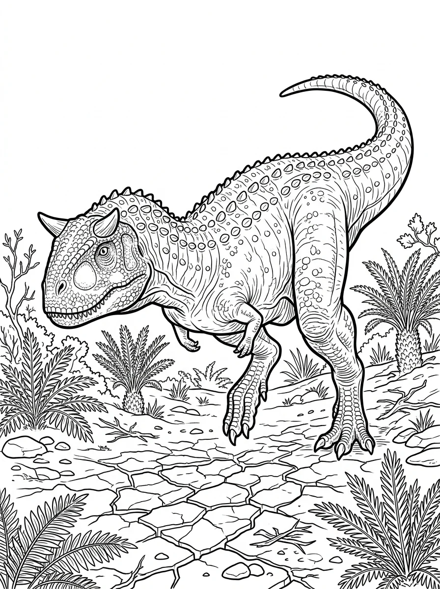 Desenhos de Dinossauro Realista para colorir 27